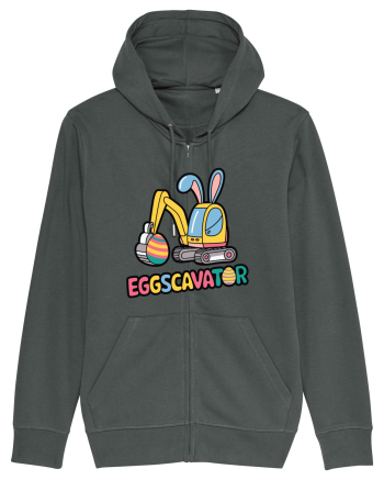 Eggscavator | Funny Toy Pun Anthracite