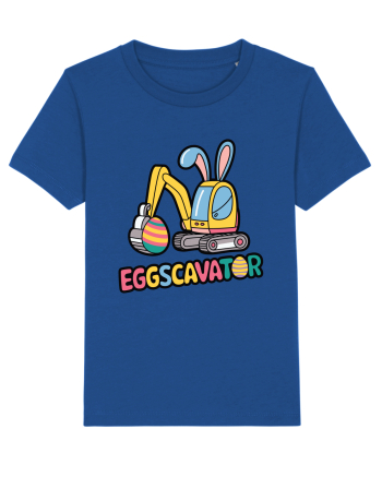 Eggscavator | Funny Toy Pun Majorelle Blue