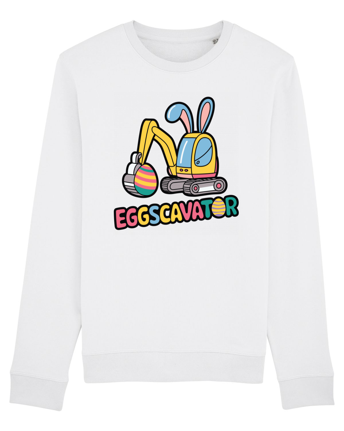 Bluză mânecă lungă Unisex Rise White