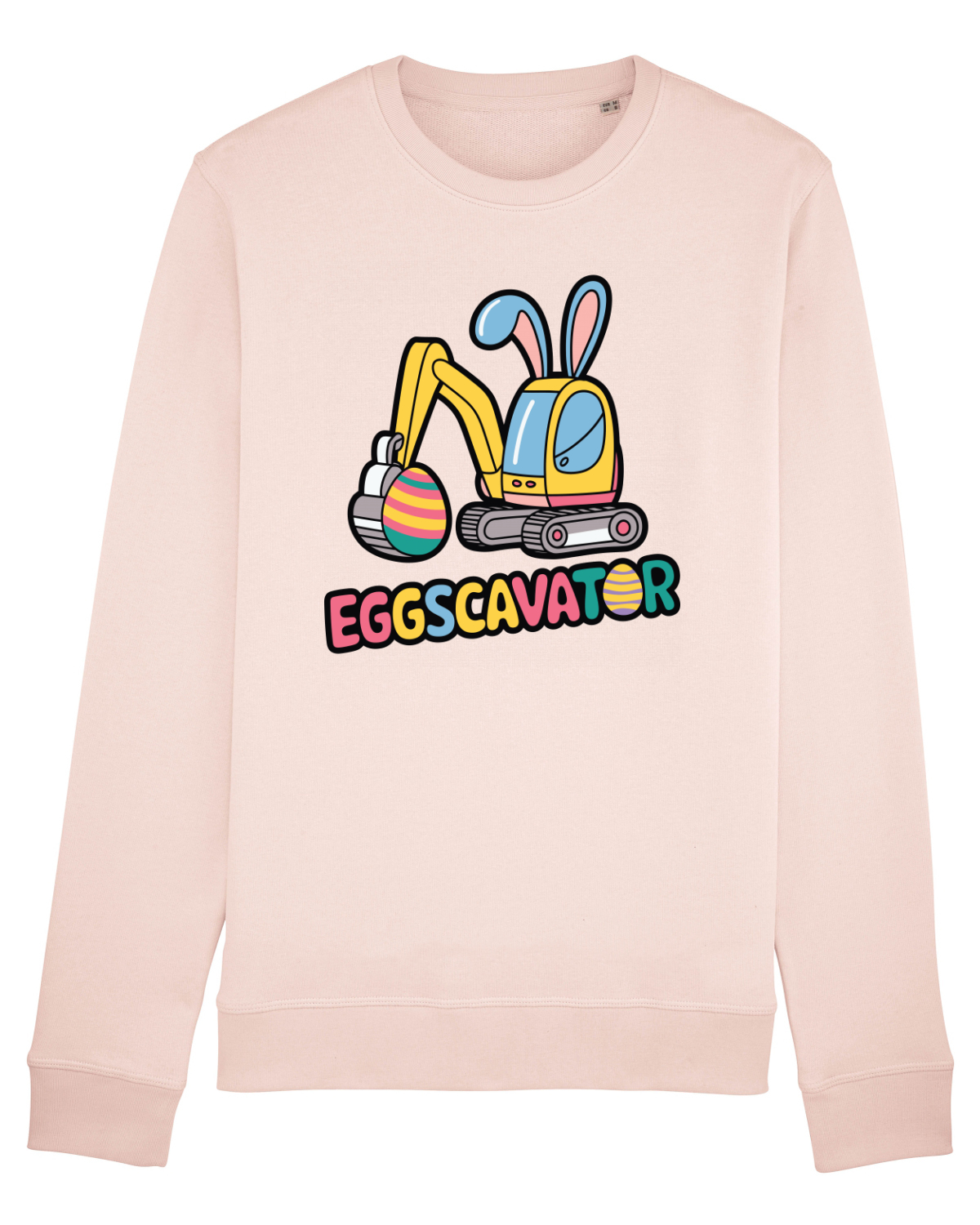 Bluză mânecă lungă Unisex Rise Candy Pink