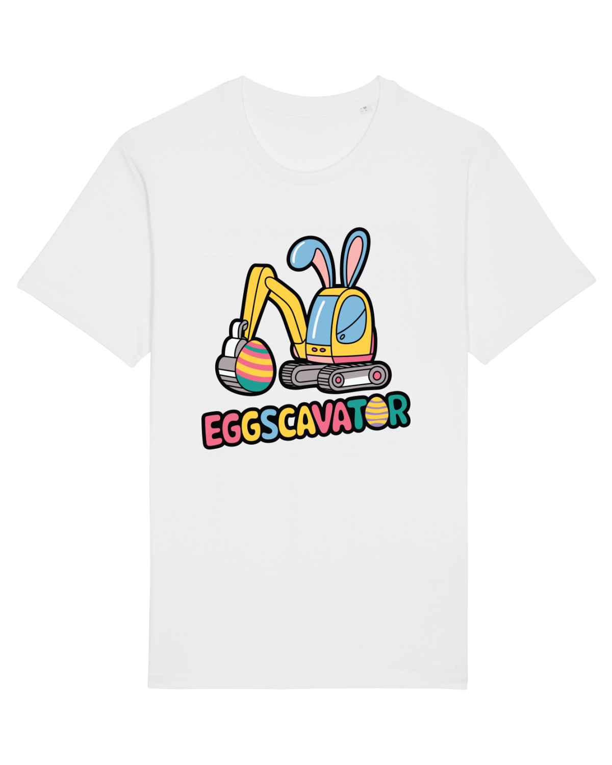 Tricou mânecă scurtă Unisex Rocker White