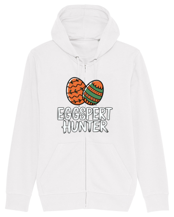 Eggspert Hunter | Happy Easter! White