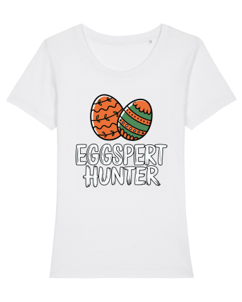 Eggspert Hunter | Happy Easter! White