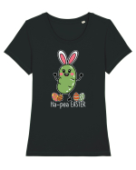 Ha-pea Easter |  Easter Season Tricou mânecă scurtă guler larg fitted Damă Expresser