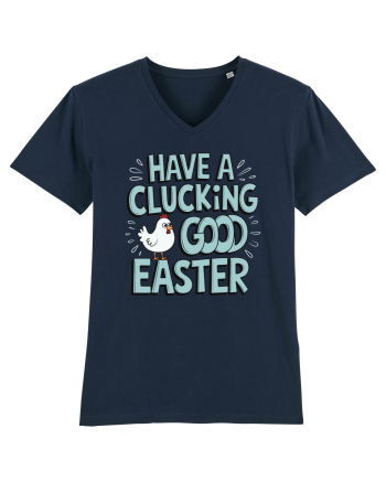 Have A Clucking Good Easter French Navy