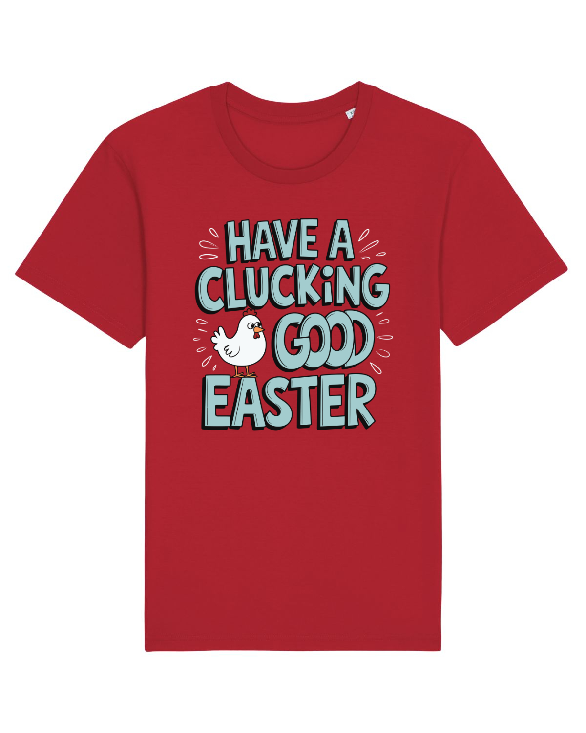 Tricou mânecă scurtă Unisex Rocker Red