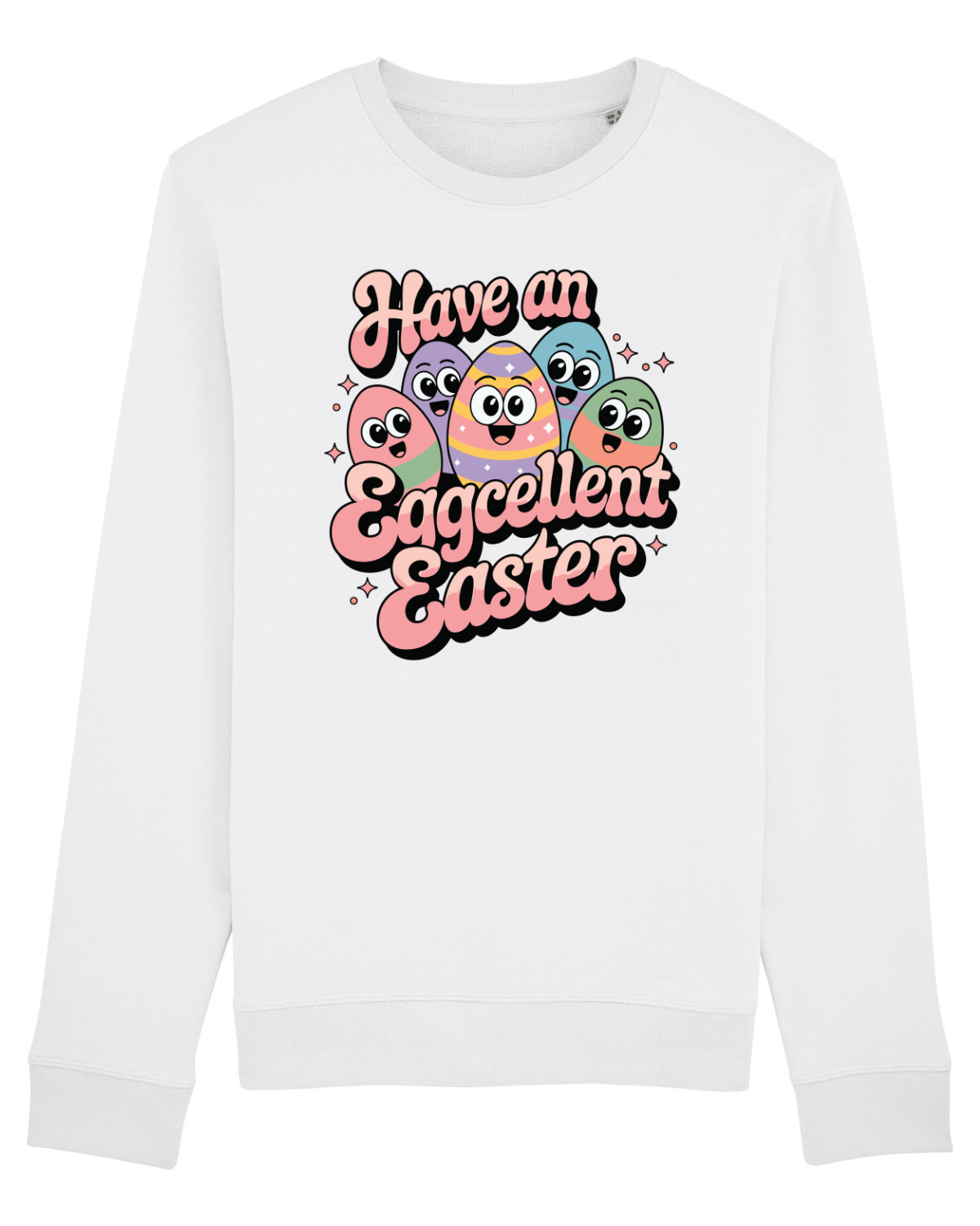 Bluză mânecă lungă Unisex Rise White