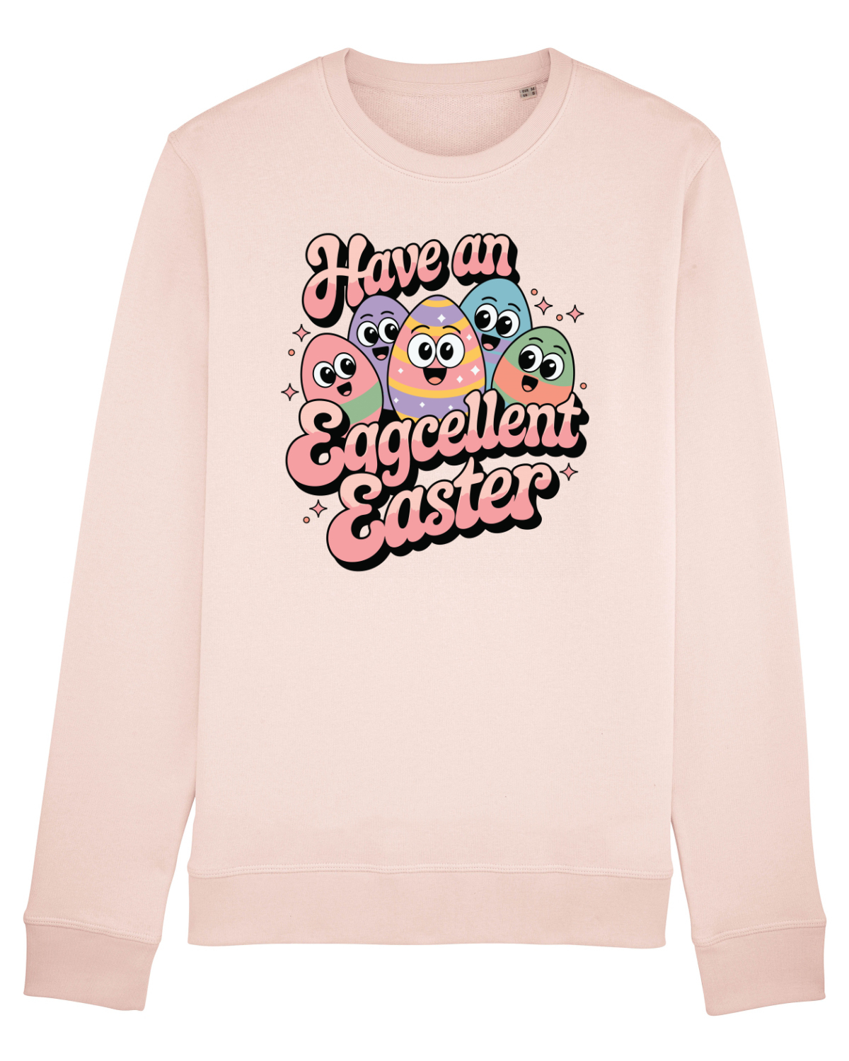 Bluză mânecă lungă Unisex Rise Candy Pink