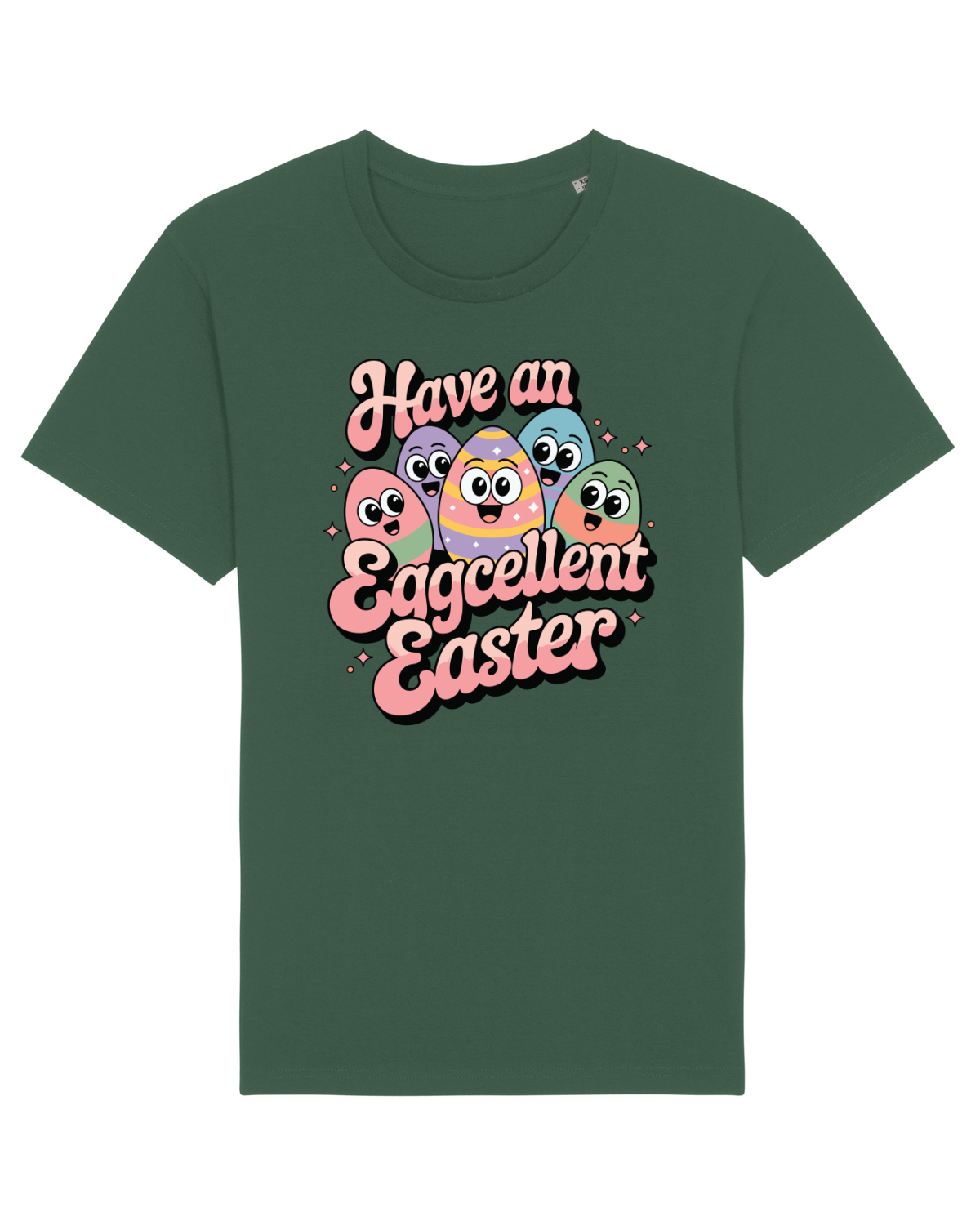 Tricou mânecă scurtă Unisex Rocker Bottle Green