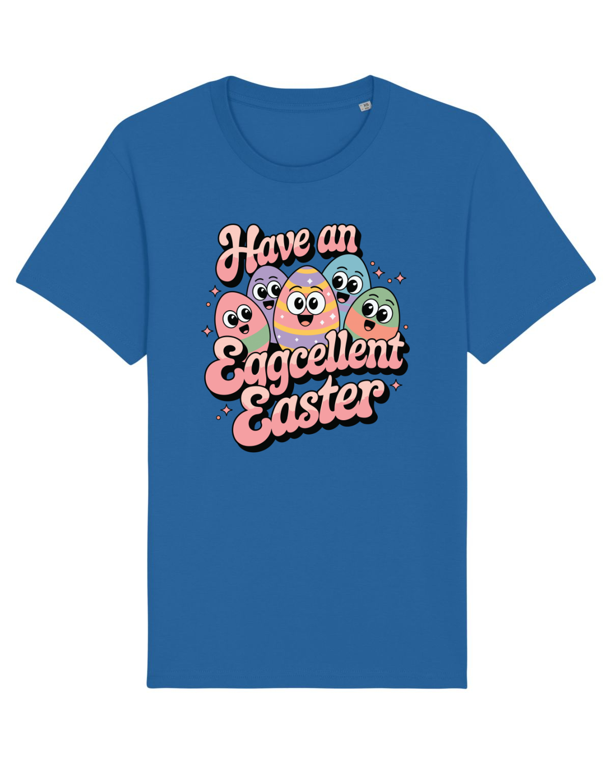 Tricou mânecă scurtă Unisex Rocker Royal Blue