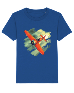 Vintage Wings - Airplane beating the storm - BLTP10-02 Tricou mânecă scurtă  Copii Mini Creator