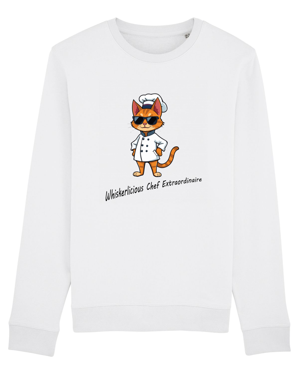 Bluză mânecă lungă Unisex Rise White