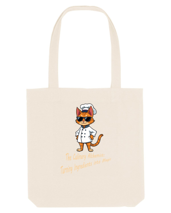 Stylish chef cat, culinary cool Natural