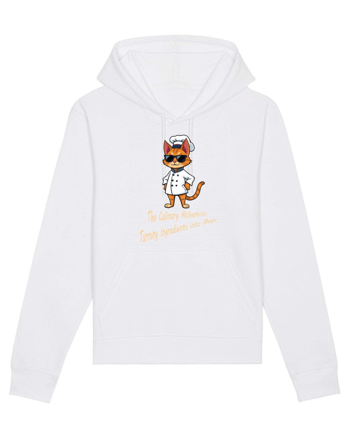 Hanorac Unisex Drummer White