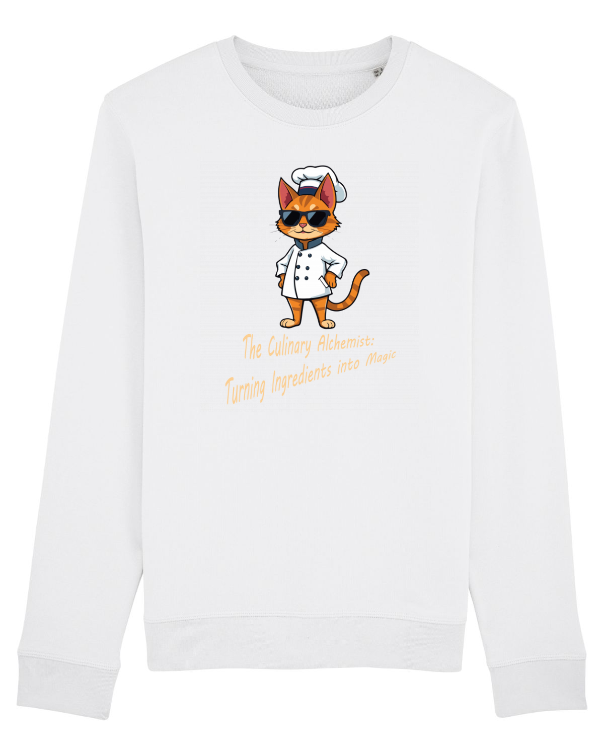 Bluză mânecă lungă Unisex Rise White
