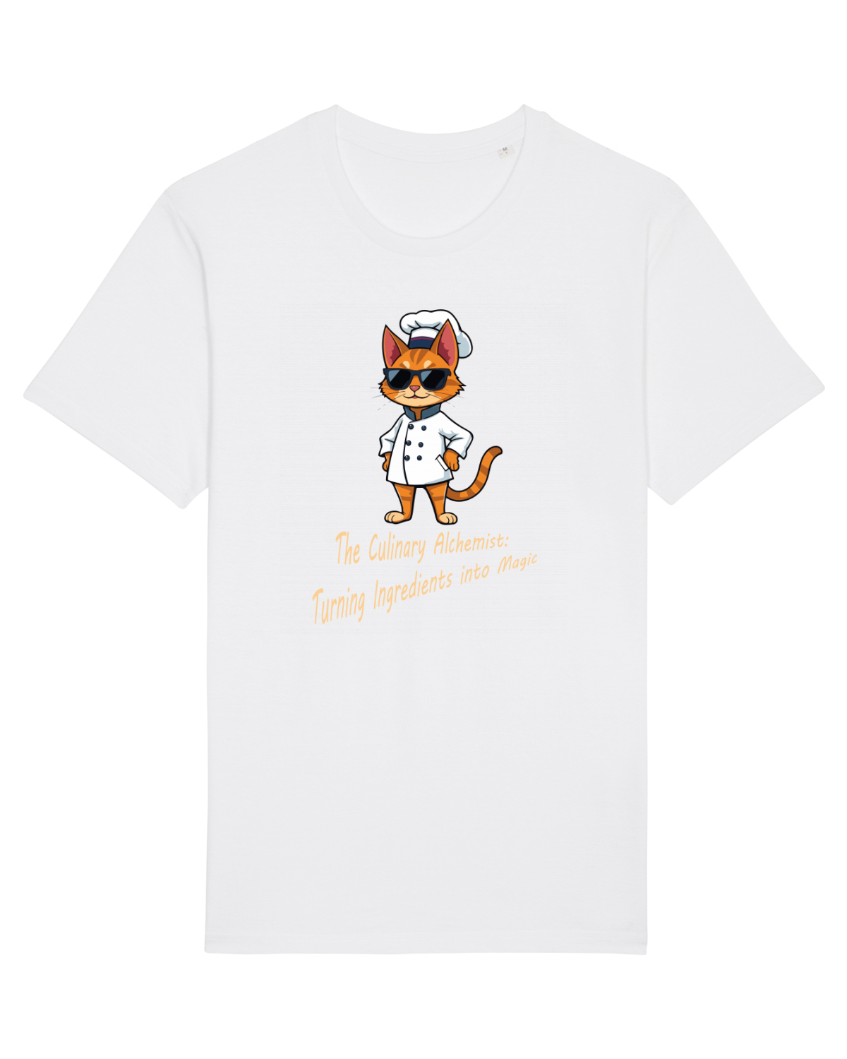 Tricou mânecă scurtă Unisex Rocker White