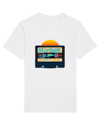 Retro  Mixtape Legend White
