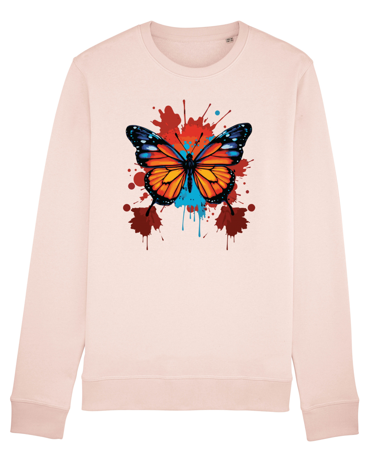 Bluză mânecă lungă Unisex Rise Candy Pink