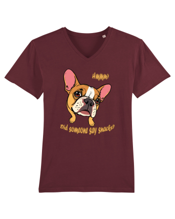 Did someone say snacks? Burgundy