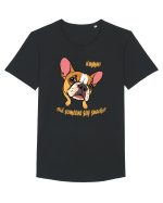 Did someone say snacks? Tricou mânecă scurtă guler larg Bărbat Skater