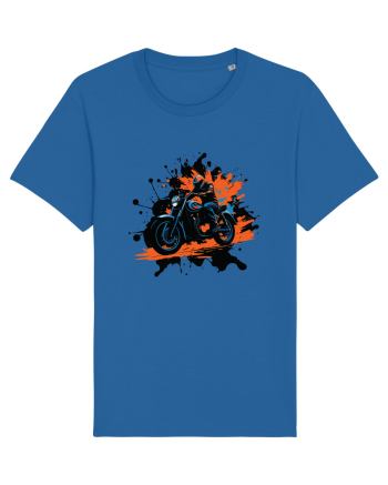 Vintage Wheels - Motorcycle Riding BLTM11-02 Royal Blue