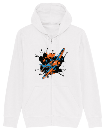 Vintage Wings - Airplane color splash BLTP15-02 White