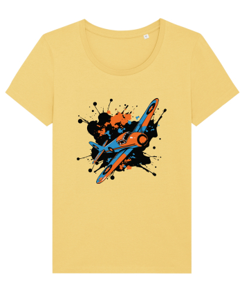 Vintage Wings - Airplane color splash BLTP15-02 Jojoba