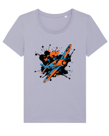 Vintage Wings - Airplane color splash BLTP15-02 Lavender
