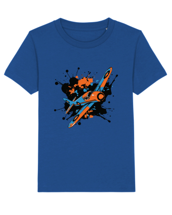 Vintage Wings - Airplane color splash BLTP15-02 Majorelle Blue