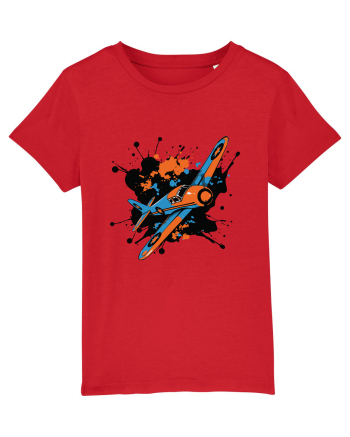 Vintage Wings - Airplane color splash BLTP15-02 Red