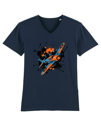 Vintage Wings - Airplane color splash BLTP15-02 French Navy
