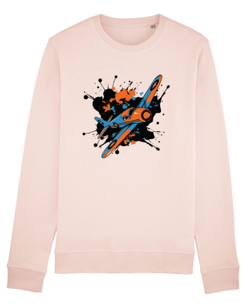 Vintage Wings - Airplane color splash BLTP15-02 Candy Pink