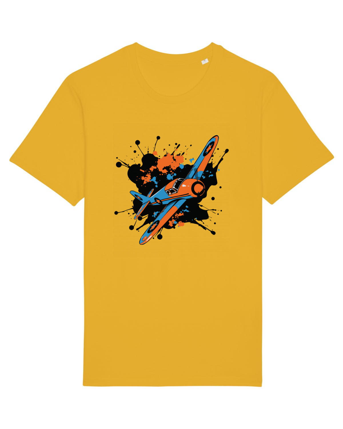 Tricou mânecă scurtă Unisex Rocker Spectra Yellow