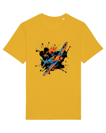 Vintage Wings - Airplane color splash BLTP15-02 Spectra Yellow
