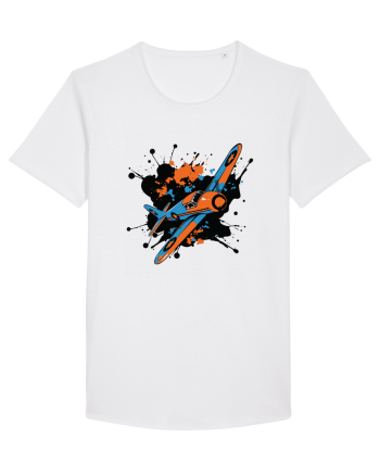 Vintage Wings - Airplane color splash BLTP15-02 White