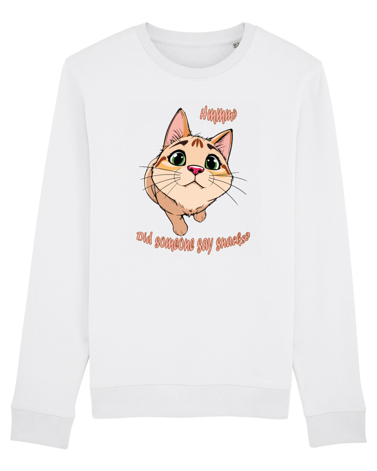 Bluză mânecă lungă Unisex Rise White