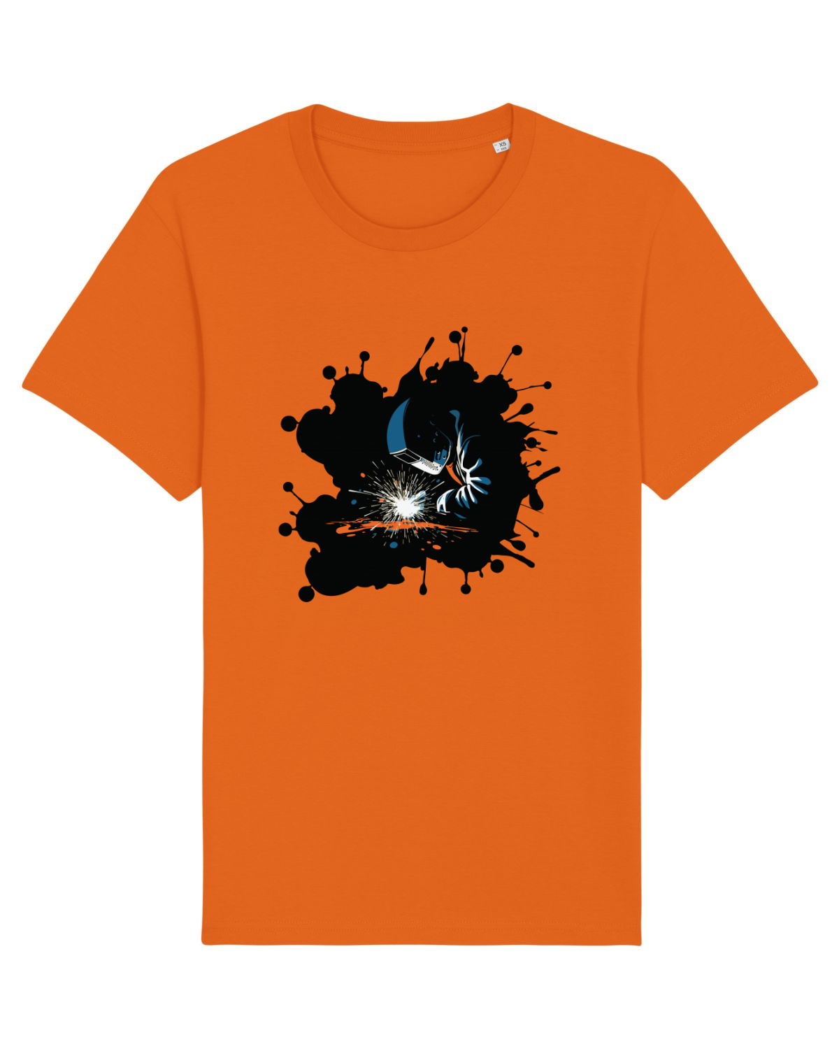 Tricou mânecă scurtă Unisex Rocker Bright Orange