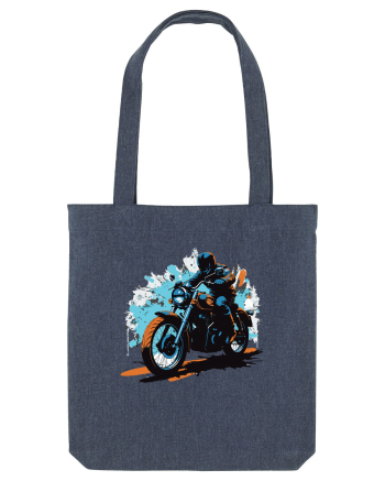Vintage Wheels - Motorcycle riding II BLTM10-01 Midnight Blue