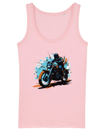 Vintage Wheels - Motorcycle riding II BLTM10-01 Cotton Pink