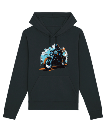 Vintage Wheels - Motorcycle riding II BLTM10-01 Black