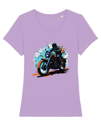 Vintage Wheels - Motorcycle riding II BLTM10-01 Lavender Dawn