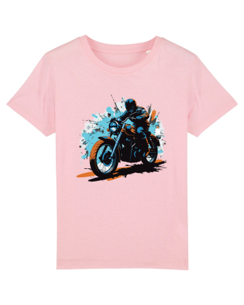 Vintage Wheels - Motorcycle riding II BLTM10-01 Cotton Pink