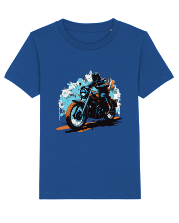 Vintage Wheels - Motorcycle riding II BLTM10-01 Majorelle Blue