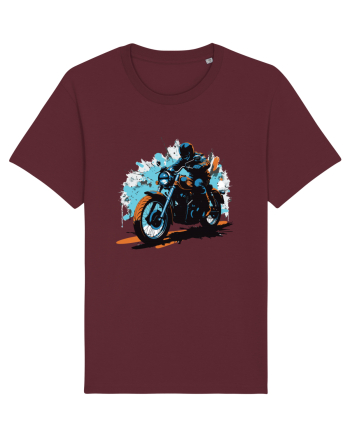 Vintage Wheels - Motorcycle riding II BLTM10-01 Burgundy