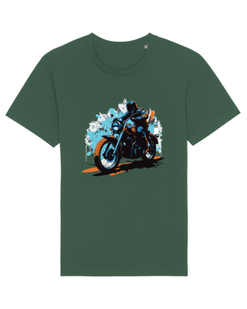 Vintage Wheels - Motorcycle riding II BLTM10-01 Bottle Green