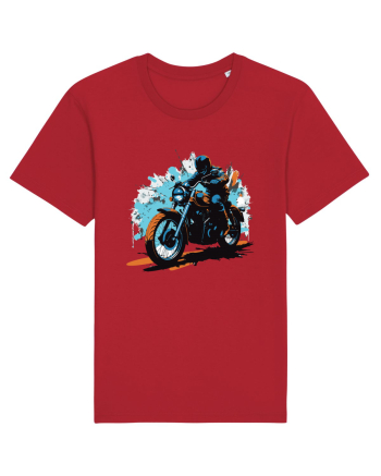 Vintage Wheels - Motorcycle riding II BLTM10-01 Red