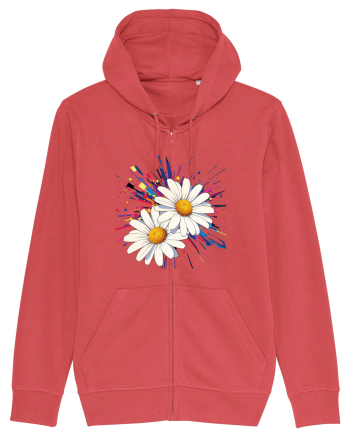 Daisies Carmine Red