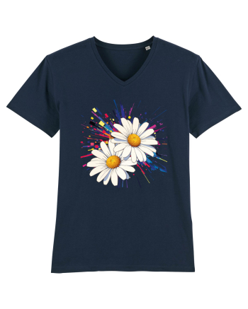 Daisies French Navy