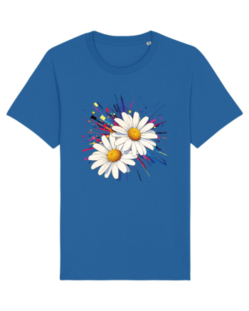 Daisies Royal Blue