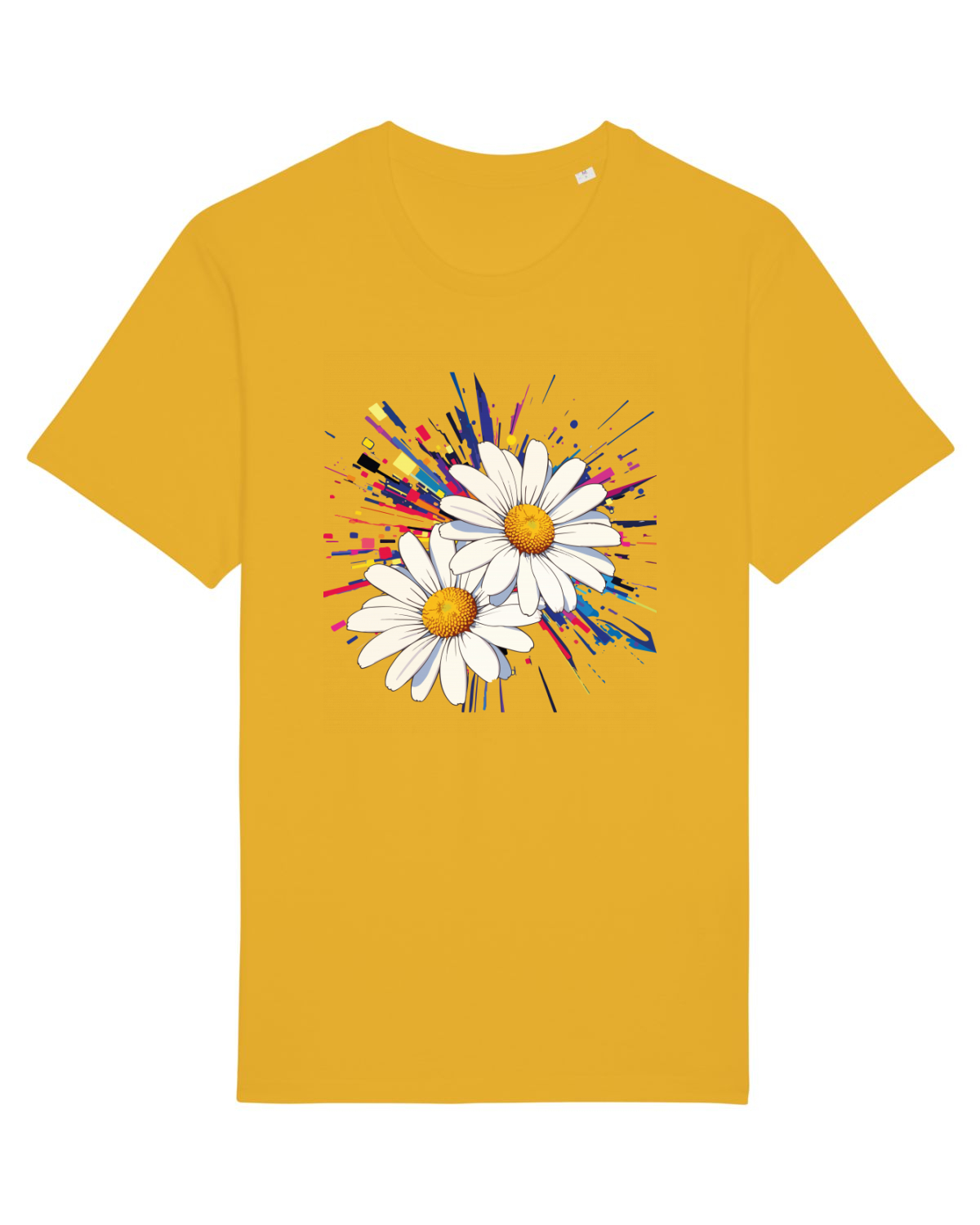 Tricou mânecă scurtă Unisex Rocker Spectra Yellow